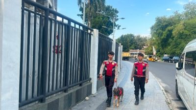 Unit K-9 Polda Sumut Turun ke Stadion Teladan, Perkuat Pengamanan Piala AFF U-19 Tahun 2026
