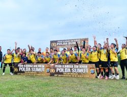 Drama 120 Menit! Polres Toba Kalahkan Sat Brimob Polda Sumut Lewat Adu Penalti