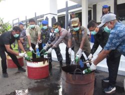 Lanal Morotai Gagalkan dan Musnahkan Minuman Keras Illegal