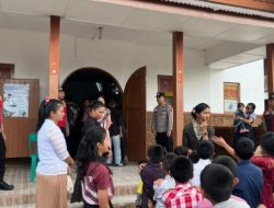 Hadir di Tengah Masyarakat, Polres Humbahas Rutin Amankan Ibadah Gereja