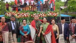 Kunker Ke Toba, Kasad Ziarah Ke Makam Leluhur di Desa Hutabulu Mejan Balige