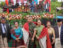 Kunker Ke Toba, Kasad Ziarah Ke Makam Leluhur di Desa Hutabulu Mejan Balige
