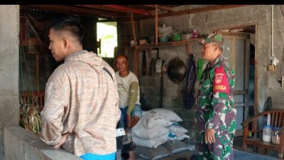 Dekat dengan Peternak, Babinsa Selo Gencarkan Edukasi Cegah PMK dan BEF pada Ternak Sapi