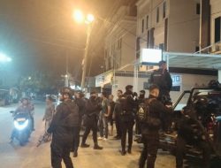 Sisir Titik Rawan Kota Medan, Patroli Satuan Brimob Polda Sumut Hadirkan Rasa Aman