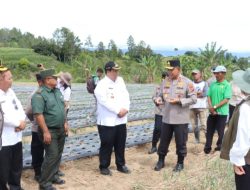 Kapolda Sumut Tinjau Sentra Bawang Putih di Samosir, Tegaskan Dukungan Polri untuk Ketahanan Pangan Nasional