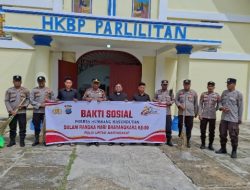 Semangat Peduli, Polres Humbahas Pererat Sinergi Lewat Bakti Sosial Religi