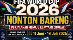 Piala Dunia 2026 Bergulir, Polda Sumut Buka Nobar Gratis untuk Masyarakat Hingga Laga Final