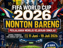 Piala Dunia 2026 Bergulir, Polda Sumut Buka Nobar Gratis untuk Masyarakat Hingga Laga Final