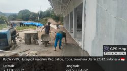 Progres Perkembangan Pembangunan KDKMP di Desa Hutagaol Peatalun Balige Mencapai 77,84 Persen