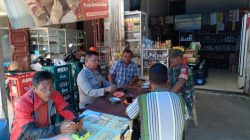 Babinsa Kompak dan Akrab Jalin Komunikasi dengan Warga Desa Sibuea