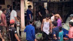 Rumah dan Toko Kelontong di Sumbul Terbakar, Diduga Akibat Korsleting Listrik