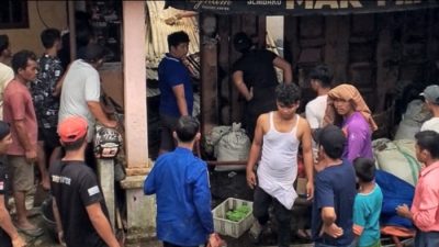 Rumah dan Toko Kelontong di Sumbul Terbakar, Diduga Akibat Korsleting Listrik