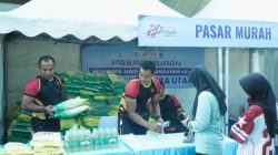 Semarak HUT Bhayangkara ke-80, Brimob Sumut Bagikan 1.000 Porsi Makan Gratis dan Gelar Pasar Murah untuk Warga di Car Free Day Medan