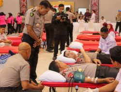 Sambut HUT Bhayangkara ke-80, Polda Sumut Gelar Bakti Kesehatan Donor Darah untuk Kemanusiaan