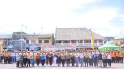 Lomba PBB Tingkat SMA/SMK Meriahkan Penyambutan Hari Bhayangkara ke-80 di Polres Samosir
