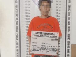 Pemilik Ganja 12,36 Gram Berhasil Diamankan Polres Pematangsiantar di Jalan Merbou