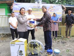 Polres Samosir Gelar Bhakti Religi di Masjid Nurul Huda Sambut Hari Bhayangkara ke-80