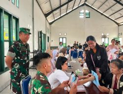Bakti Kesehatan TNI AD untuk Rakyat Kepulauan Nias Disambut Antusias Warga