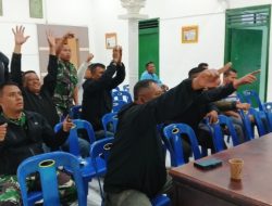 Nobar Bola Gembira Piala Dunia 2026, Kodim 0210/TU Bangun Hubungan Baik dengan Masyarakat