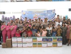 Kapolres Simalungun Gelar Anjangsana ke Anggota Sakit dan Panti Asuhan, Wujud “80 Tahun Polri Untuk Masyarakat”