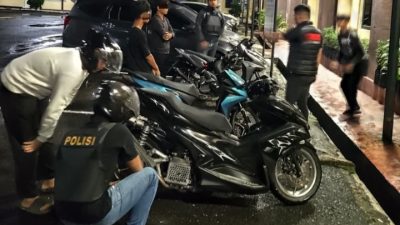 Saat Patroli, Polres Pematangsiantar Amankan Tiga Sepedamotor Knalpot Brong