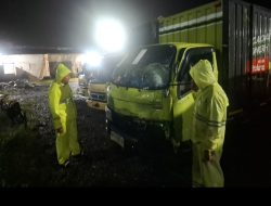 Mobil Box Colt Diesel Tabrak 2 Pengendara Motor Honda Supra di Toba Hingga Tewas