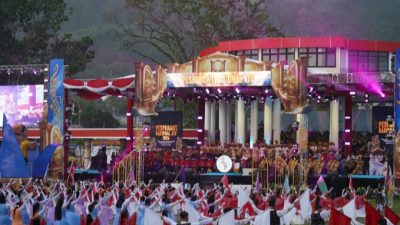 Buka Pesparawi Nasional XIV, Wapres Apresiasi Transformasi RTP Borarsi Jadi Pusat Kegiatan Nasional