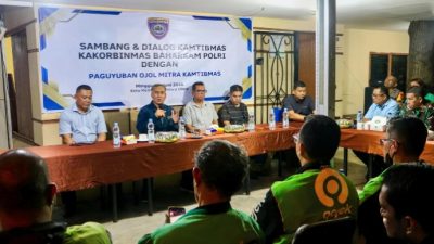 Ngopi Kamtibmas Bersama Masyarakat dan Komunitas Ojol, Baharkam Polri Dorong Penguatan Sitkamling Melalui Pendekatan Dialogis dan Humanis 
