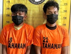 Tak Ada Ruang Bagi peredaran gelap Narkoba, Polres Binjai Amankan Dua Pelaku Penjual Sabu