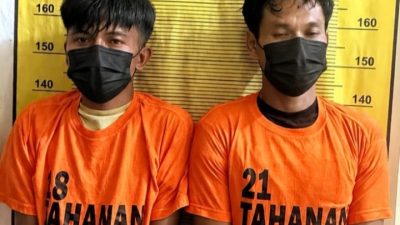 Tak Ada Ruang Bagi peredaran gelap Narkoba, Polres Binjai Amankan Dua Pelaku Penjual Sabu