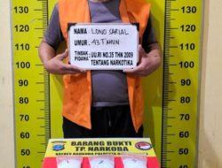 Polresta Deli Serdang Gagalkan Peredaran Setengah Kilogram Sabu, Seorang Pria Diamankan