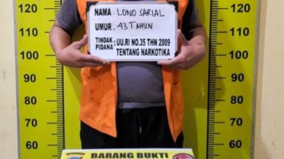Polresta Deli Serdang Gagalkan Peredaran Setengah Kilogram Sabu, Seorang Pria Diamankan