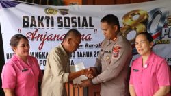 Polres Toba Hadir dengan Kepedulian, Salurkan Bantuan Sosial untuk Personel Sakit Menahun dan Masyarakat