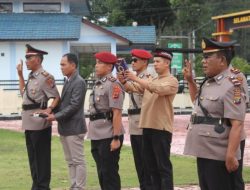 Tiga Pejabat Polres Humbahas Berganti