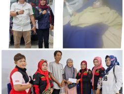 Dua Orang Anak Kurang Mampu Sakit Sejak Lahir Belum Dapat Perhatian Pemerintah, Ini Yang Dilakukan Srikandi GRIB Jaya Pekanbaru