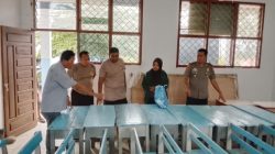 Usai Resmikan Fasilitas, Bhayangkari Sumut Salurkan 140 Set Meja dan Kursi untuk SD Terpencil di Karo