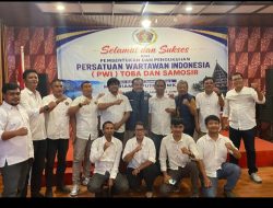 PWI Sumut Resmi Kukuhkan Pengurus PWI Toba dan Samosir