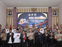Polres Humbahas Gelar Doa Bersama Lintas Agama Sambut HUT Bhayangkara ke-80