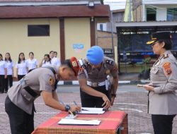 Kapolres Samosir Pimpin Pelantikan Kabag Log dan Sertijab Kasat Reskrim, Tekankan Profesionalisme dan Pelayanan Humanis
