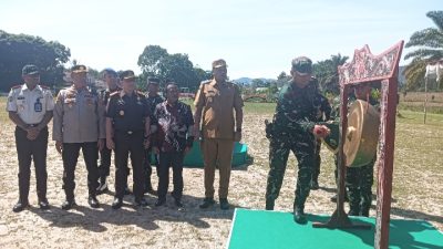 Letkol Kav Ronald Tampubolon Tutup Karya Bakti TNI AD Untuk Rakyat di Wilayah Kodim 0210/TU, Rampungkan Sasaran Fisik dan Non Fisik