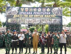 Bupati Toba Apresiasi Karya Bakti TNI AD Untuk Rakyat, Jaga dan Rawat Seluruh Fasilitas Yang Telah Dibangun