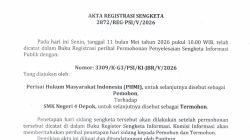 PHMI Siap Melawan SMK Negeri 4 Kota Depok di Persidangan Usut Penggunaan Dana BOS Sebesar 2,4 Miliar Lebih