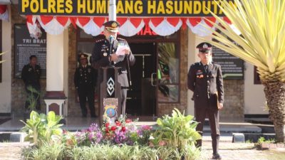 Polres Humbahas Gelar Upacara HUT Bhayangkara ke-80, Tegaskan Komitmen “Polri Untuk Masyarakat”