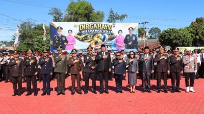 Polres Toba Gelar HUT Bhayangkara Ke-80