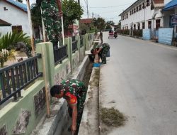 Koramil 16/Laguboti Ciptakan Lingkungan Kerja Yang Bersih dan Nyaman