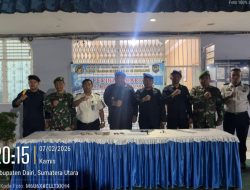 Rutan Sidikalang Gandeng TNI Gelar Razia Insidentil Gabungan Kamar Hunian