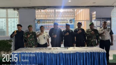 Rutan Sidikalang Gandeng TNI Gelar Razia Insidentil Gabungan Kamar Hunian