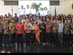 Purna Bhakti Wallen Hutahaean, Pemkab Toba Gelar Ibadah dan Doa Pemberangkatan