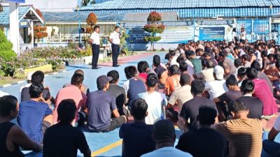 Perkuat Deteksi Dini Gangguan Kamtib, Rutan Sidikalang Edukasi Warga Binaan Jaga Keamanan Bersama
