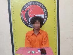 Simpan Sabu Dalam Korek Api, Warga Toba Ditangkap Polisi di Pinggir Jalan di Lintong Nihuta 